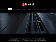 Tablet Screenshot of markel-products.com